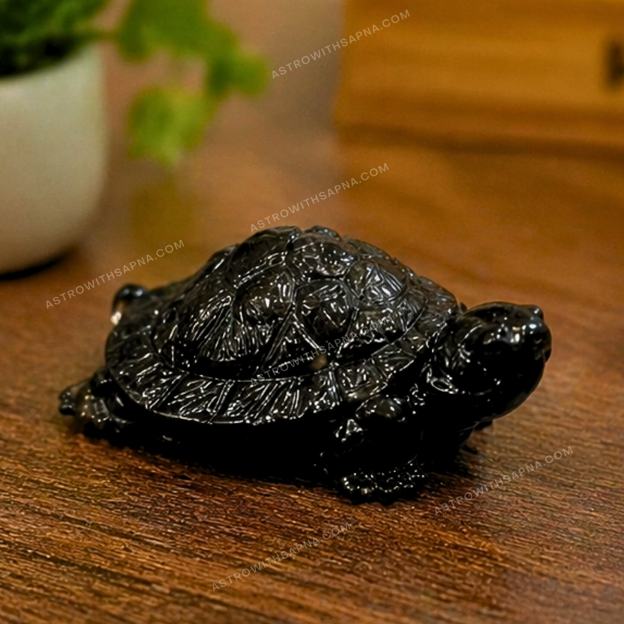 Black Pyrite Turtle – Protection, Stability & Wealth Energy Idol