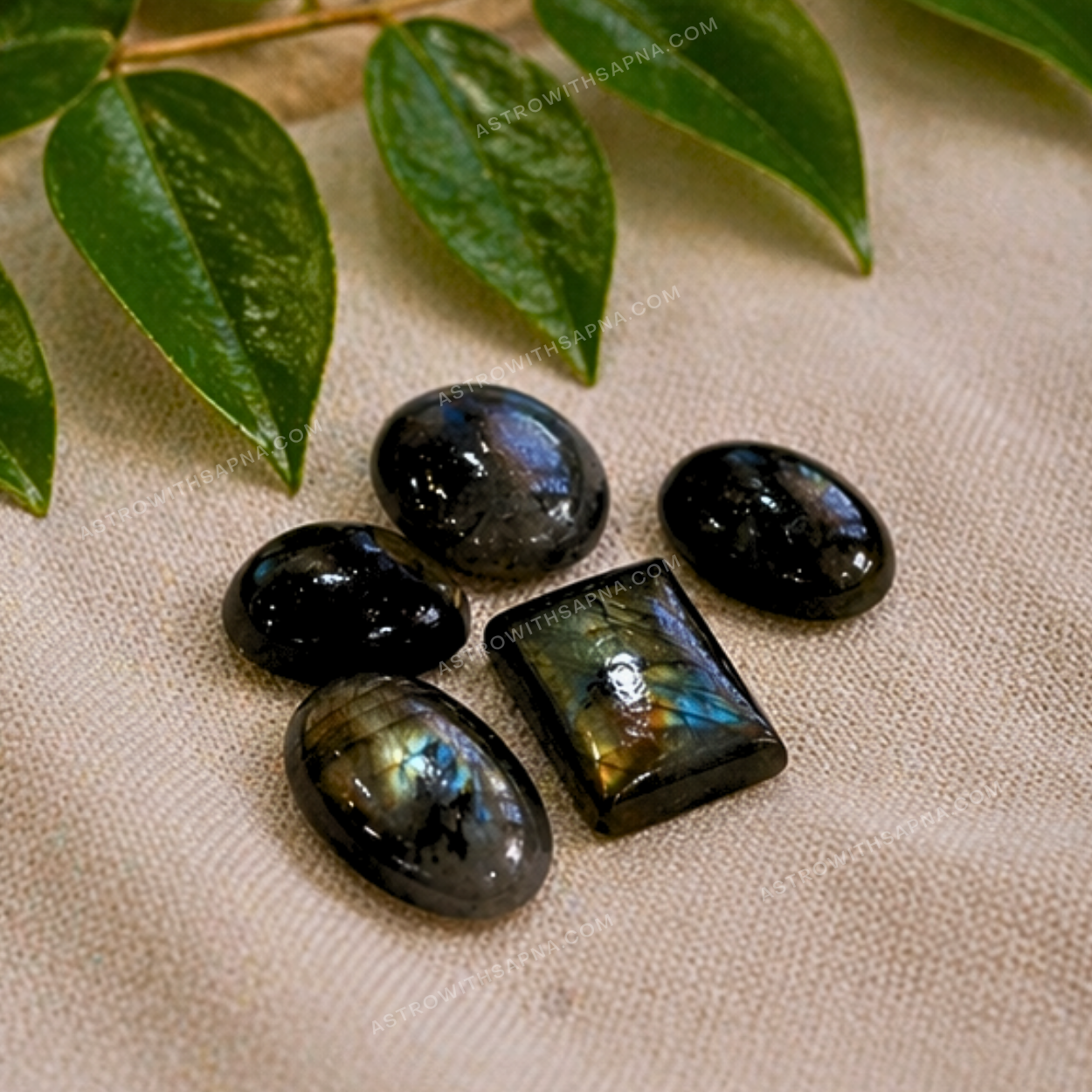 Natural Labradorite Oval DIY Pendant Flash Crystal – BLING QUEEN