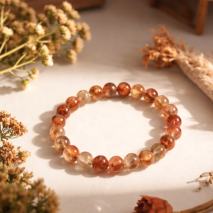 Solar Radiance Citrine Crystal Bracelet – Abundance & Energy Healing Jewelry